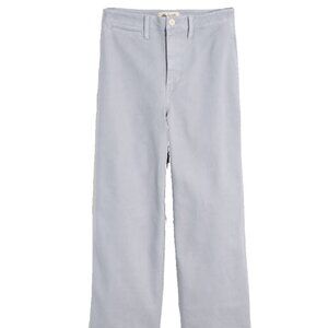 Madewell Emmett slim wide leg crop pant Size 30 / 10